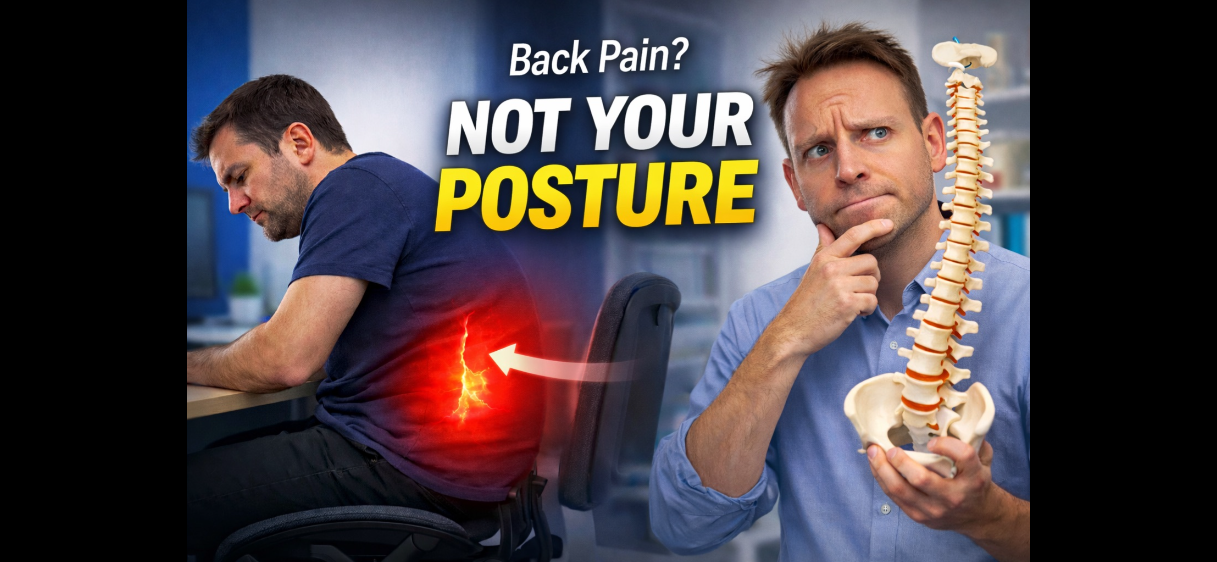 Why your back hurts sitting (It’s not what you think)