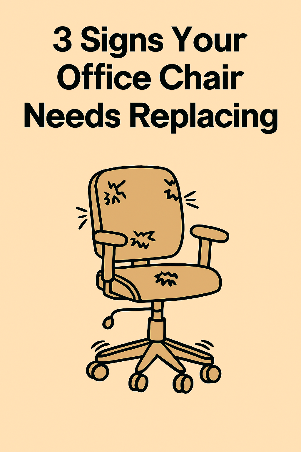 My Three Signs Your Office Chair Is Telling You It Needs Replacing!