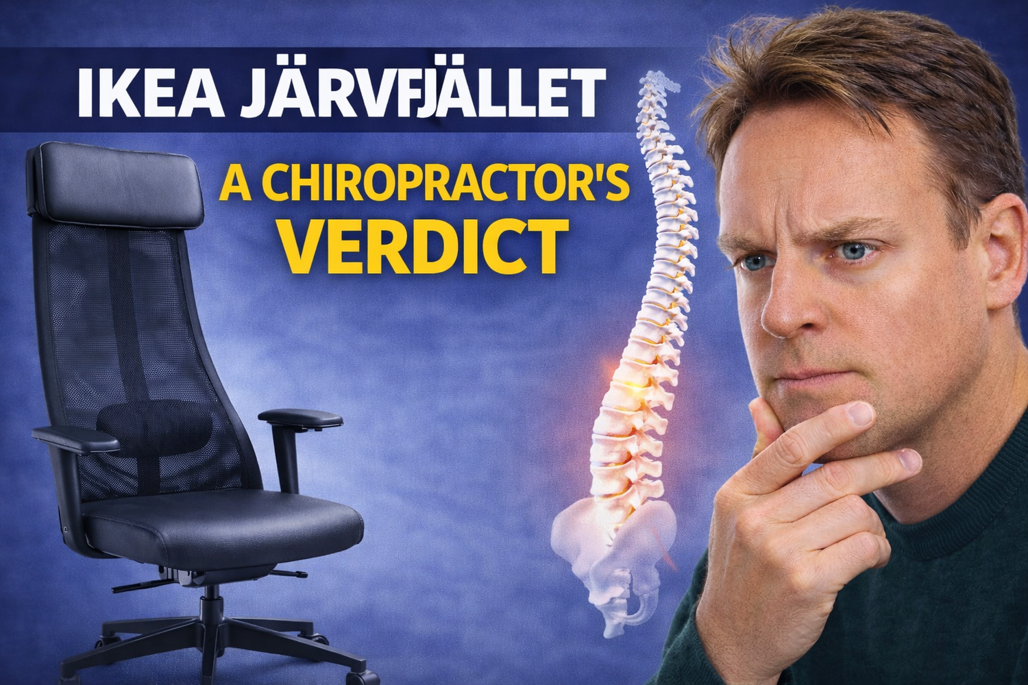 Ikea JÄRVFJÄLLET Review. A chiropractors verdict