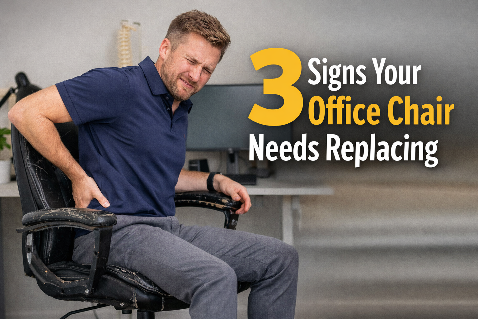 My Three Signs Your Office Chair Is Telling You It Needs Replacing!